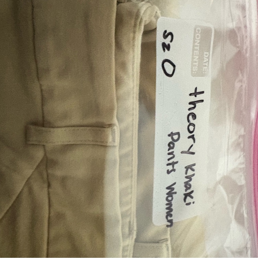 Theory Beige Women's Pantsuit Trousers - Picture 8 of 8